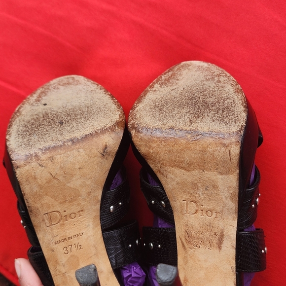 Dior studded strappy sandels - Picture 10 of 13